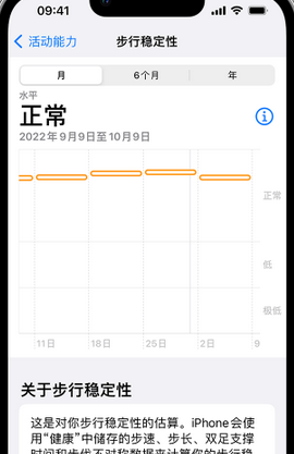 新津iPhone手机维修如何在iPhone开启'步行稳定性通知'