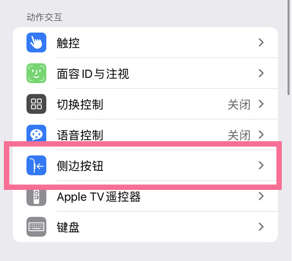 新津苹果14维修店分享iPhone14 Plus侧键双击下载功能关闭方法 