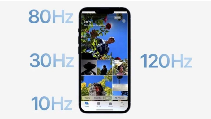 新津苹果14维修分享iPhone 14有高刷吗 
