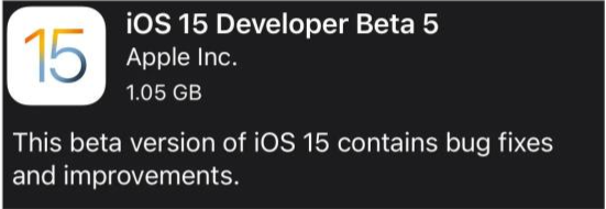 新津苹果手机维修分享如何升级到iOS15.0 beta5 
