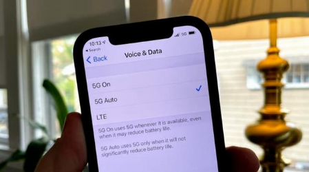 新津苹果手机维修分享iPhone 12如何打开或关闭5G网络 